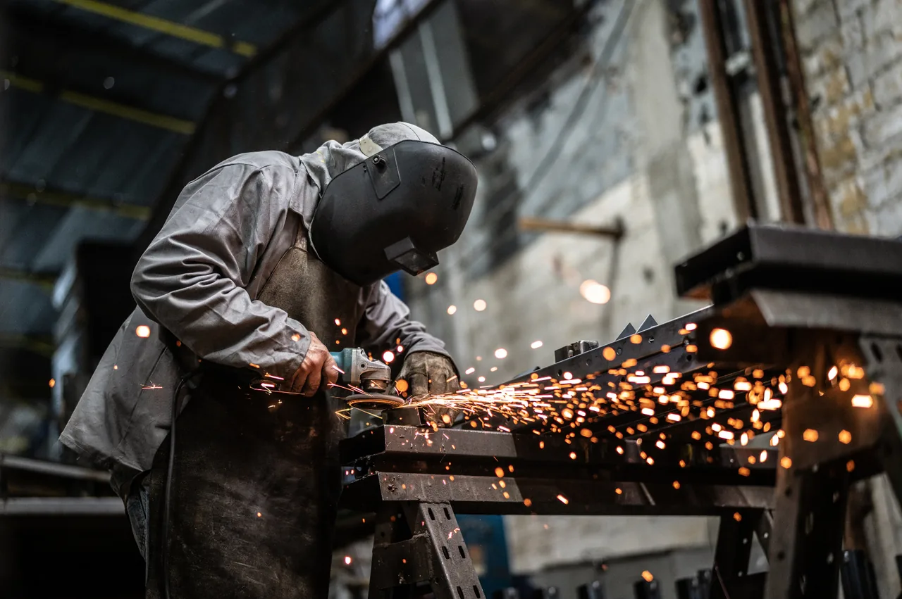 Industrial fabrication work